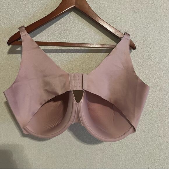 Soma light pink nude vanishing back full coverage bra 44G - Picture 3 of 6